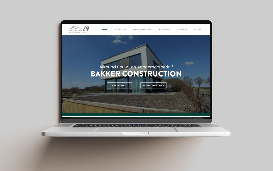 Bakker Construction, Website
