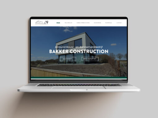 Bakker Construction, Website