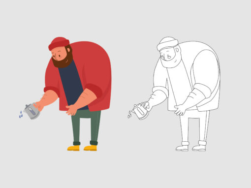 Onkruidbestrijding illustraties